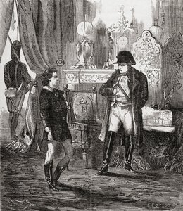 The Interrogation of Friedrich Stabs After His Failed Attempt to Assassinate Napoleon I in 1809 (from 